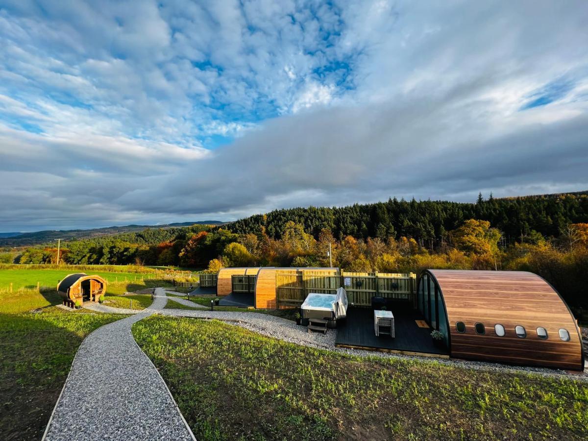 ビューリー Highland Premier Glamping Podsヴィラ エクステリア 写真