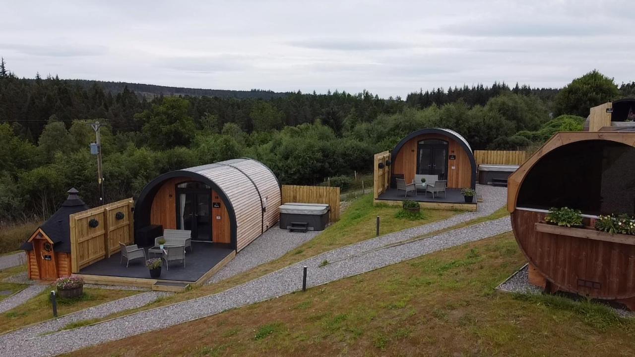 ビューリー Highland Premier Glamping Podsヴィラ エクステリア 写真
