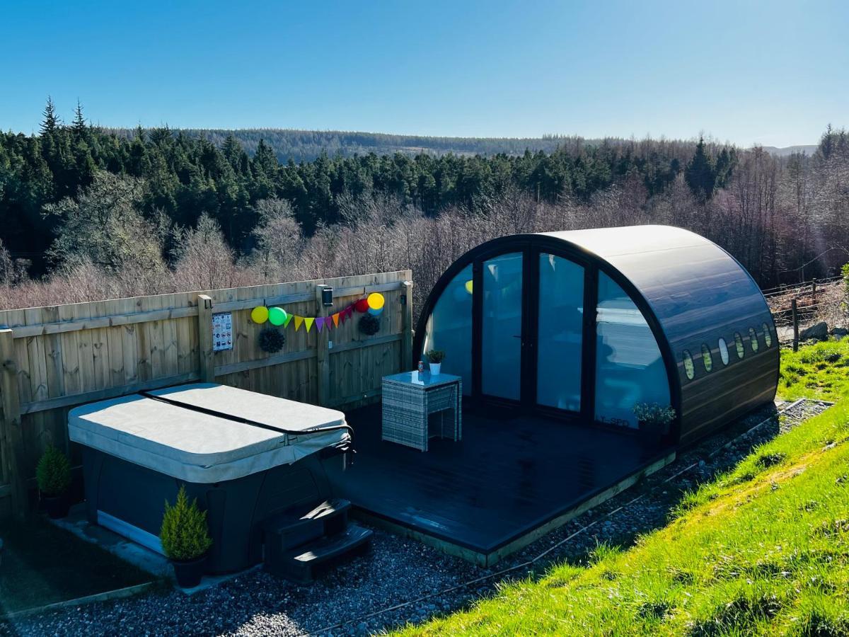 ビューリー Highland Premier Glamping Podsヴィラ エクステリア 写真